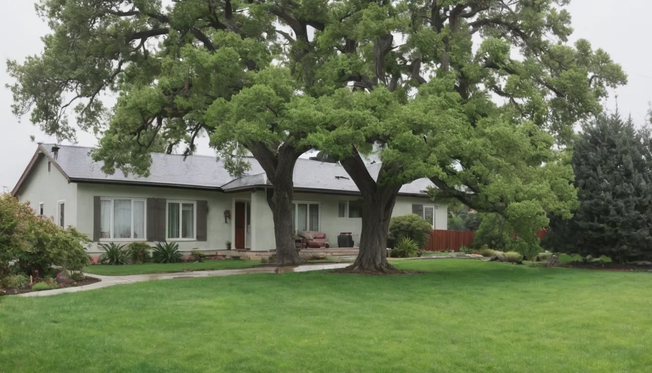 Homeowner taking photos of a tree before requesting an estimate in the Minneapolis area
